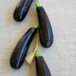 Artificial Eggplant Set of 12