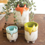 Fox Planter Set of 3