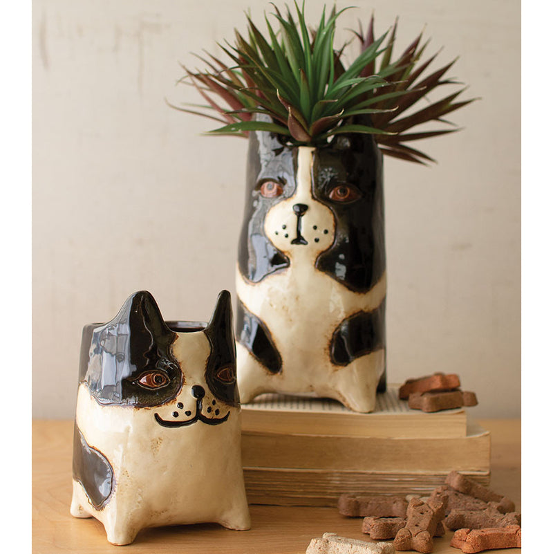 Dog Planter Set of 2