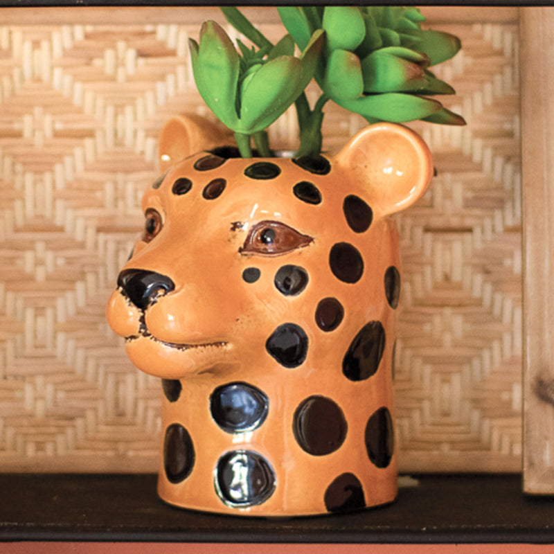 Safari Animal Succulent Planter Set of 3