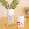 Rainbow Handle Vase Set of 2