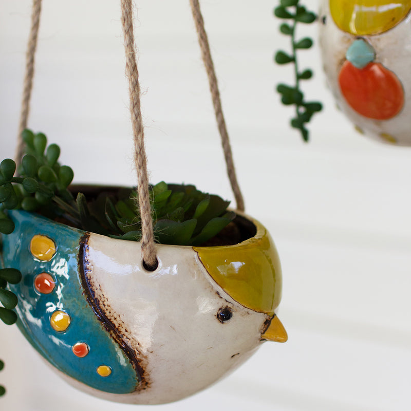 Bird Hanging Planter Set of 3