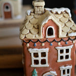 Ceramic Christmas House Set of 3