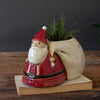 Santa Ceramic Planter