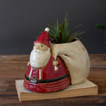 Santa Ceramic Planter