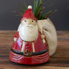 Santa Ceramic Planter