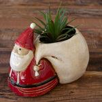 Santa Ceramic Planter