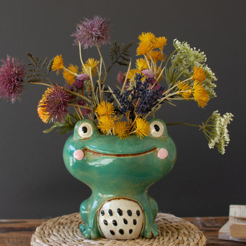 Quirky Frog Planter