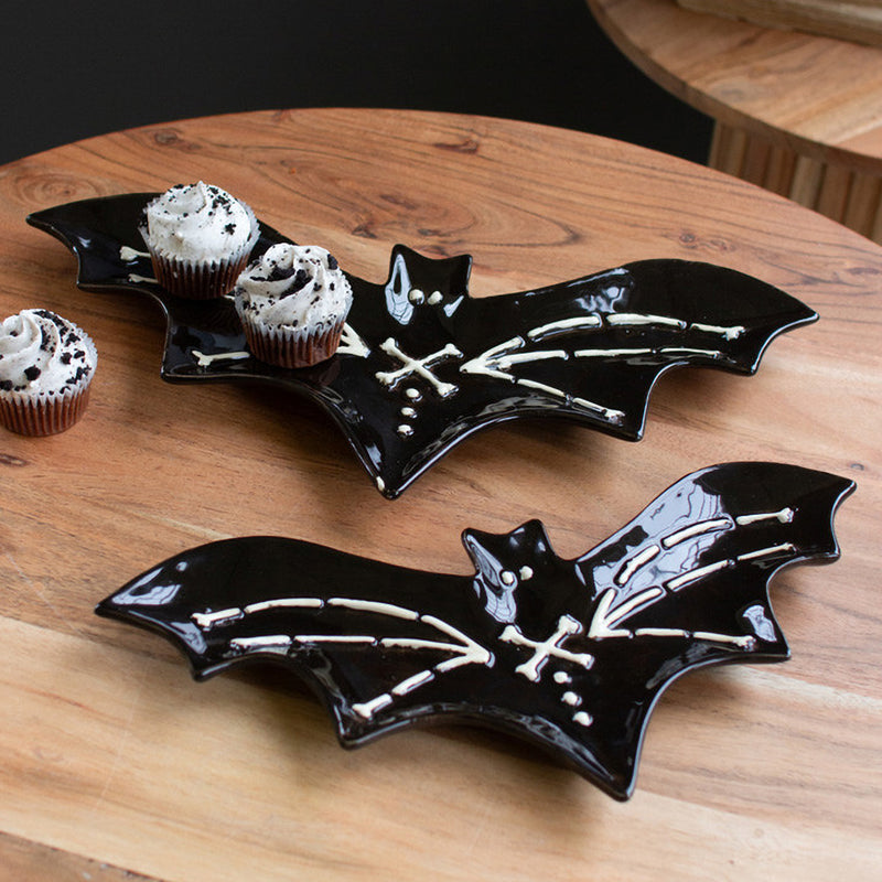 Bat Nesting Serving Platter Set of 2