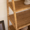 Woven Cane Bookshelf