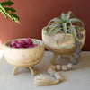 Wooden Carved Bowl Set of 2