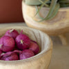 Wooden Carved Bowl Set of 2