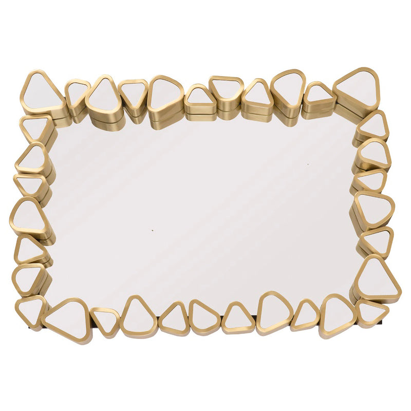 Phillips Collection Rectangle Pebble Wall Mirror