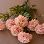 Ball Dahlias Faux Plant Stem Bundle Set of 6