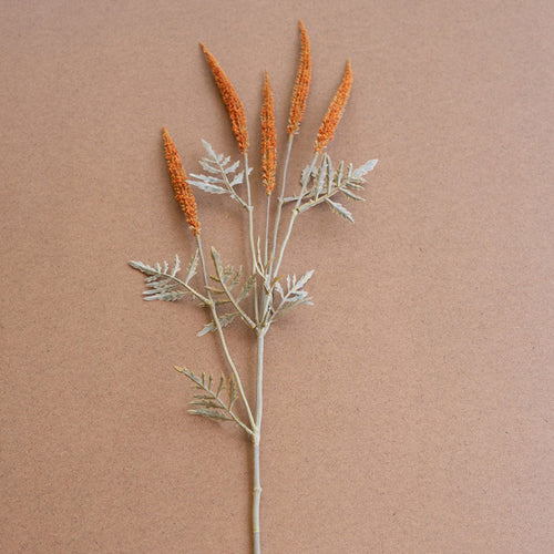 Wheat Flower Spray Faux Plant Stem Set of 6