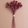 Burgundy Mini Flowers Faux Stem Bundle Set of 6