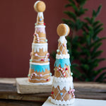 Gingerbread Christmas Tree Set of 2