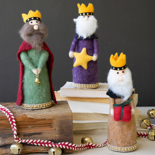 Christmas King Figurine Set of 3