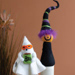 Witchy Jack-O-Lantern Bottle Topper