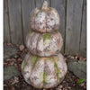 Stacked Pumpkin Concrete Statue