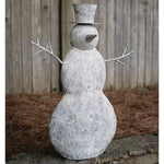 Snowman Metal Art