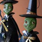 Halloween Metal Witch Set of 2