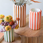 Vertical Stripes Vase Set of 3