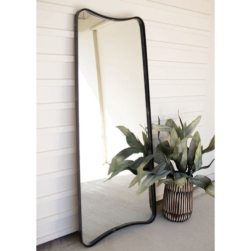 Organic Leaning Floor Mirror