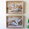 Pelican Framed Artwork Set of 2