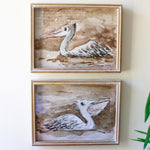 Pelican Framed Artwork Set of 2