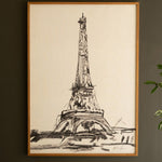 Eiffel Tower Framed Artwork