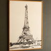 Eiffel Tower Framed Artwork