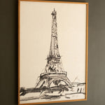 Eiffel Tower Framed Artwork