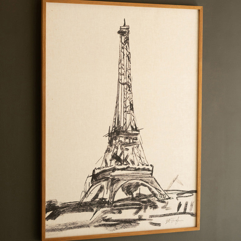 Eiffel Tower Framed Artwork