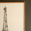 Eiffel Tower Framed Artwork