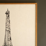 Eiffel Tower Framed Artwork