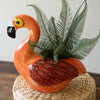Ceramic Flamingo Vase