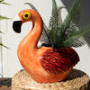 Ceramic Flamingo Vase