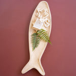 Fish Carved Wooden Platter