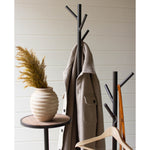 Round Shelf Coat Rack