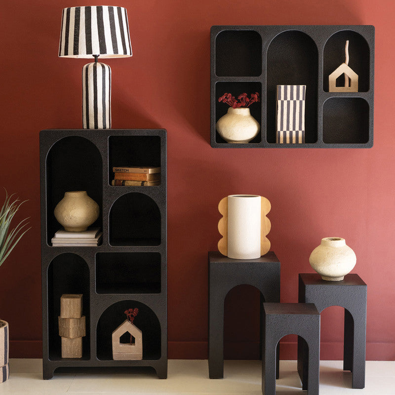 Black Cubbie Cabinet