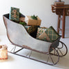 Christmas Rustic Metal Sleigh