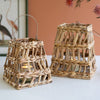 Seagrass Candle Lantern Set of 2