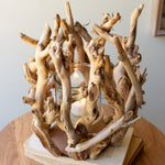 Driftwood Willow Root Candle Holder Set of 2