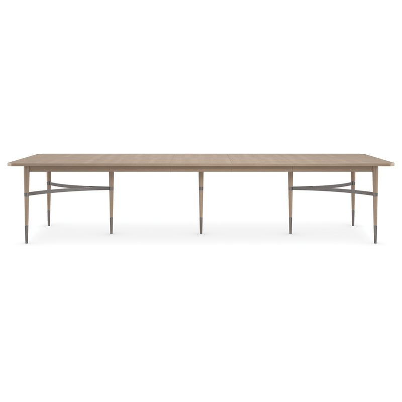 Caracole Here To Accommodate Expandable Dining Table