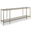 Caracole Perfection New Gold Console Table