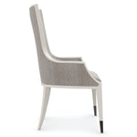 Caracole Lady Grey Arm Chair