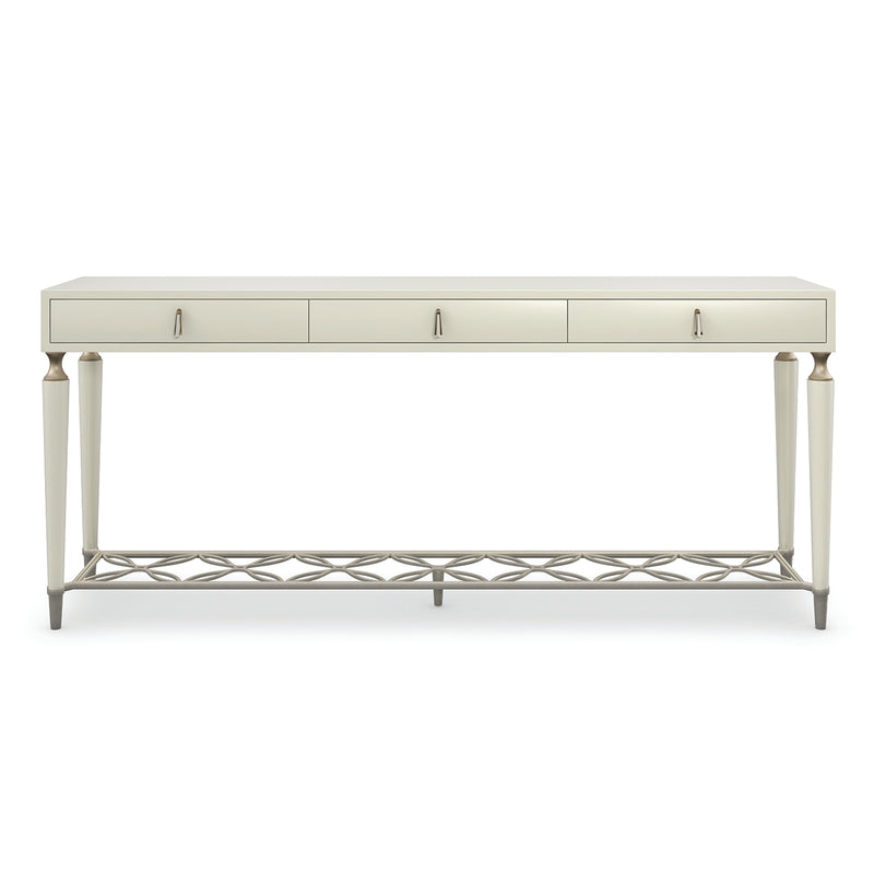 Caracole Constantly Charming Console Table