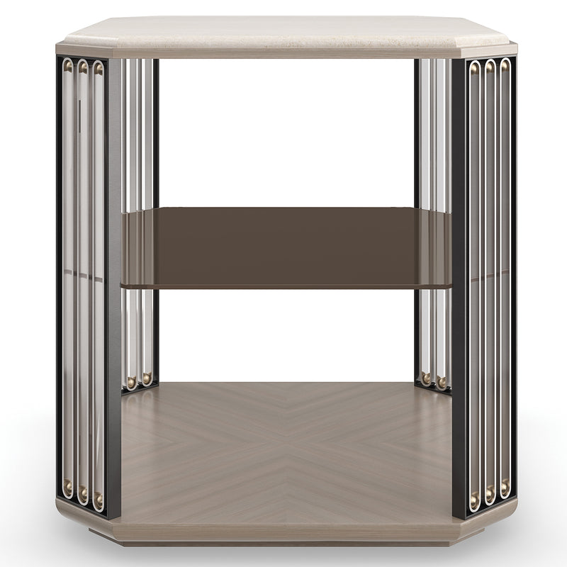 Caracole Alloy End Table