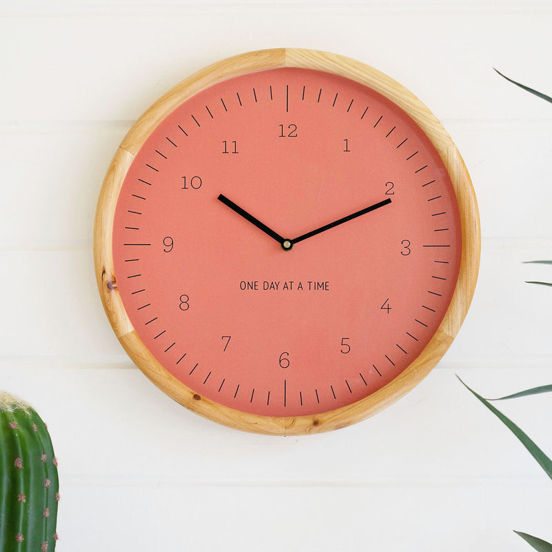 One Day At A Time Wall Clock